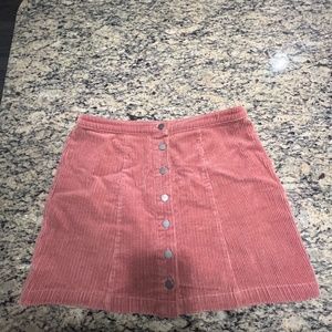 Corduroy Skirt